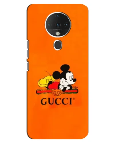 Чехол для TECNO Spark 6 с картинкой «Микки Маус Gucci — оранж» Чехол для TECNO Spark 6 с картинкой «Микки Маус Gucci — оранж»