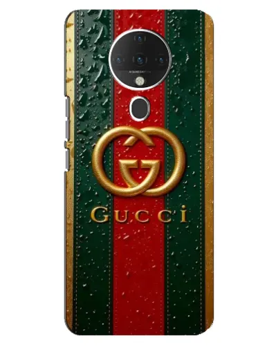 Чехол для TECNO Spark 6 с картинкой «Gucci — фирменная полоса и золото» Чехол для TECNO Spark 6 с картинкой «Gucci — фирменная полоса и золото»