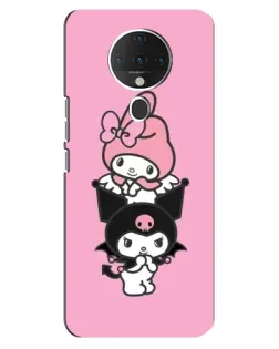 Чехол для TECNO Spark 6 с картинкой «My Melody и Kuromi» Чехол для TECNO Spark 6 с картинкой «My Melody и Kuromi»