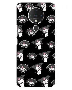 Чехол для TECNO Spark 6 с картинкой «Черный паттерн Kuromi» Чехол для TECNO Spark 6 с картинкой «Черный паттерн Kuromi»