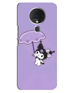 Чехол для TECNO Spark 6 с картинкой «Kuromi с зонтиком» Чехол для TECNO Spark 6 с картинкой «Kuromi с зонтиком»