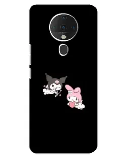 Чехол для TECNO Spark 6 с картинкой «My Melody и Kuromi» Чехол для TECNO Spark 6 с картинкой «My Melody и Kuromi»