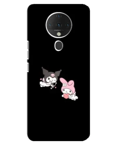 Чехол для TECNO Spark 6 с картинкой «My Melody и Kuromi»