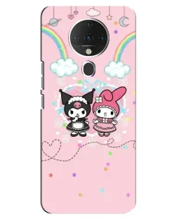 Чехол для TECNO Spark 6 с картинкой «My Melody и Kuromi» Чехол для TECNO Spark 6 с картинкой «My Melody и Kuromi»