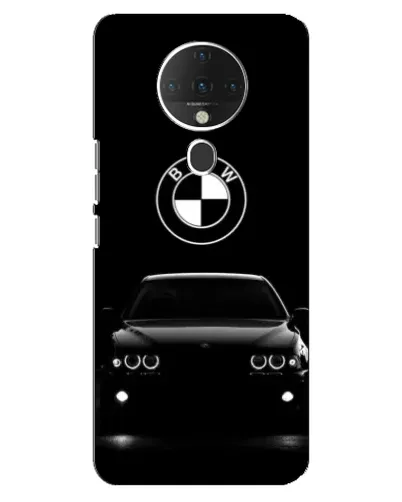 Чехол для TECNO Spark 6 с картинкой «BMW — взгляд из темноты»