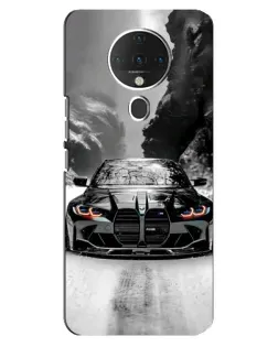 Чехол для TECNO Spark 6 с картинкой «BMW — акварельный дрифт»