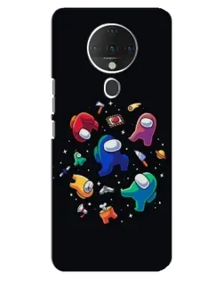 Чехол для TECNO Spark 6 с картинкой «Among Us космос» Чехол для TECNO Spark 6 с картинкой «Among Us космос»