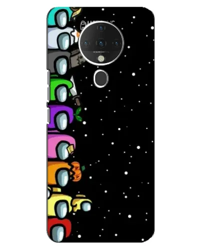 Чехол для TECNO Spark 6 с картинкой «Команда Among Us» Чехол для TECNO Spark 6 с картинкой «Команда Among Us»