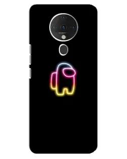 Чехол для TECNO Spark 6 с картинкой «Among Us градиент» Чехол для TECNO Spark 6 с картинкой «Among Us градиент»