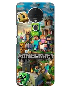 Чохол для TECNO Spark 6 з картинкою «Замок Minecraft»