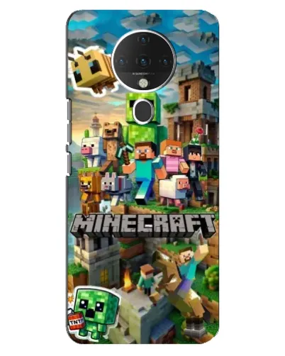 Чохол для TECNO Spark 6 з картинкою «Замок Minecraft» Чохол для TECNO Spark 6 з картинкою «Замок Minecraft»