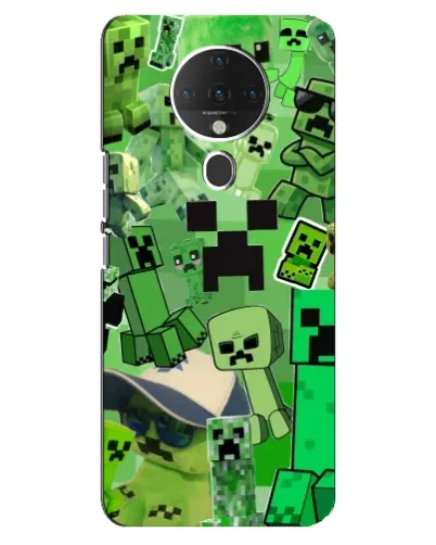 Чохол для TECNO Spark 6 з картинкою «Кріпери Minecraft» Чохол для TECNO Spark 6 з картинкою «Кріпери Minecraft»