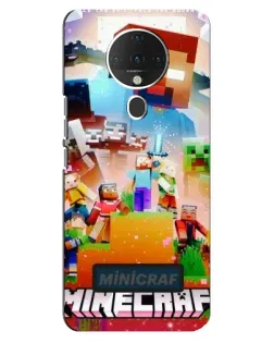 Чохол для TECNO Spark 6 з картинкою «Minecraft герої гри»