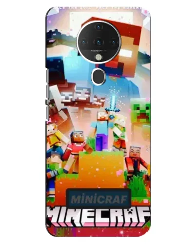 Чохол для TECNO Spark 6 з картинкою «Minecraft герої гри» Чохол для TECNO Spark 6 з картинкою «Minecraft герої гри»