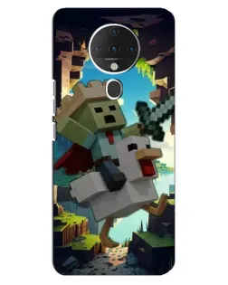 Чохол для TECNO Spark 6 з картинкою «Стів та гусь»