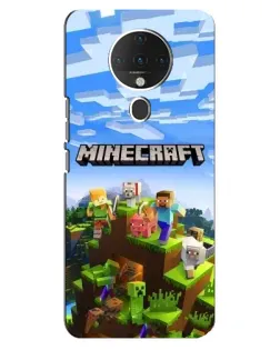 Чохол для TECNO Spark 6 з картинкою «Minecraft класичний світ»