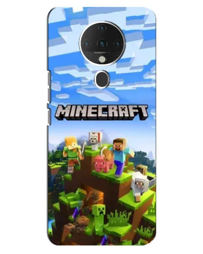 Чохол для TECNO Spark 6 з картинкою «Minecraft класичний світ» Чохол для TECNO Spark 6 з картинкою «Minecraft класичний світ»