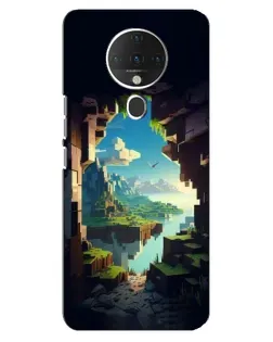 Чохол для TECNO Spark 6 з картинкою «Вид з печери»