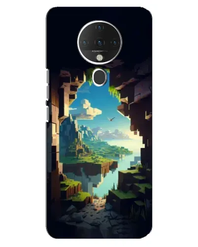 Чохол для TECNO Spark 6 з картинкою «Вид з печери» Чохол для TECNO Spark 6 з картинкою «Вид з печери»