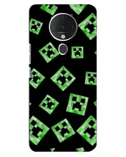 Чохол для TECNO Spark 6 з картинкою «Паттерн з кріперами»