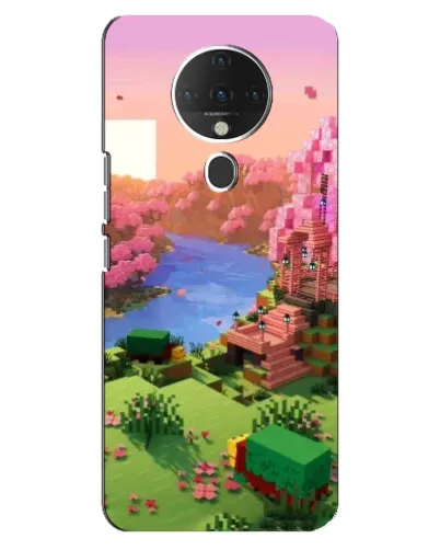 Чохол для TECNO Spark 6 з картинкою «Рожеве дерево Minecraft» Чохол для TECNO Spark 6 з картинкою «Рожеве дерево Minecraft»