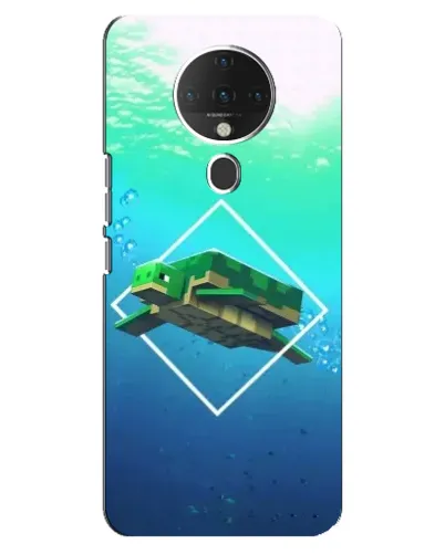 Чехол для TECNO Spark 6 с картинкой «Черепаха Minecraft» Чехол для TECNO Spark 6 с картинкой «Черепаха Minecraft»