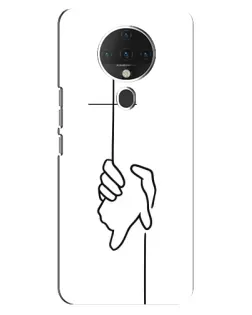 Чехол для TECNO Spark 6 с картинкой «Рука держит» Чехол для TECNO Spark 6 с картинкой «Рука держит»