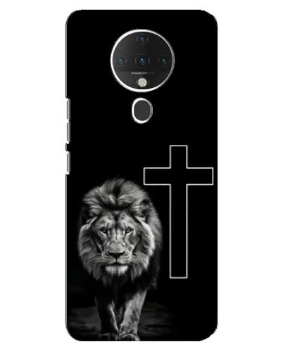 Чехол для TECNO Spark 6 с картинкой «Лев и Крест» Чехол для TECNO Spark 6 с картинкой «Лев и Крест»