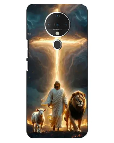 Чехол для TECNO Spark 6 с картинкой «Лев Иуды и Свет» Чехол для TECNO Spark 6 с картинкой «Лев Иуды и Свет»