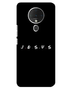 Чехол для TECNO Spark 6 с картинкой «Точки веры J.E.S.U.S.»