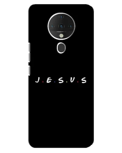 Чехол для TECNO Spark 6 с картинкой «Точки веры J.E.S.U.S.» Чехол для TECNO Spark 6 с картинкой «Точки веры J.E.S.U.S.»