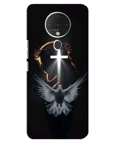 Чехол для TECNO Spark 6 с картинкой «Голубь и Свет» Чехол для TECNO Spark 6 с картинкой «Голубь и Свет»