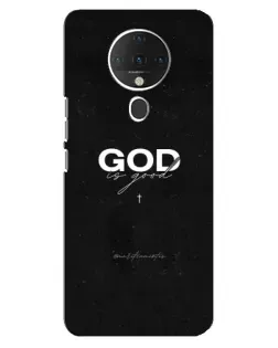 Чехол для TECNO Spark 6 с картинкой «GOD — Бог над всем»