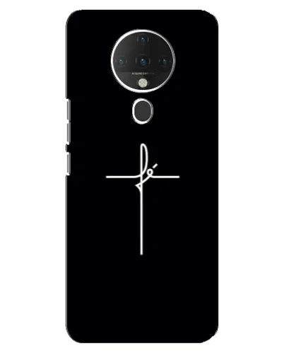 Чехол для TECNO Spark 6 с картинкой «Тонкий крест» Чехол для TECNO Spark 6 с картинкой «Тонкий крест»