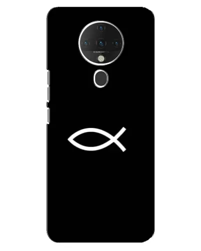 Чехол для TECNO Spark 6 с картинкой «Символ рыбы Jesus» Чехол для TECNO Spark 6 с картинкой «Символ рыбы Jesus»