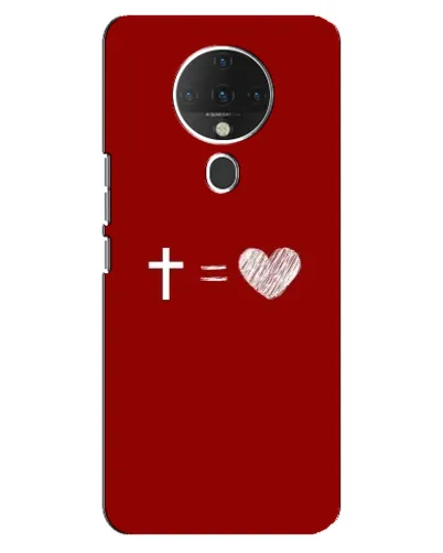 Чехол для TECNO Spark 6 с картинкой «Уравнение любви» Чехол для TECNO Spark 6 с картинкой «Уравнение любви»