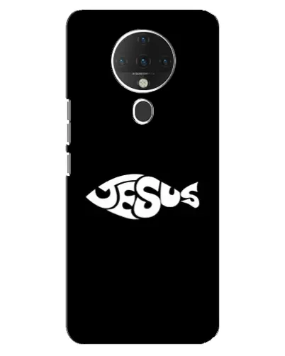 Чехол для TECNO Spark 6 с картинкой «Рыба Jesus» Чехол для TECNO Spark 6 с картинкой «Рыба Jesus»