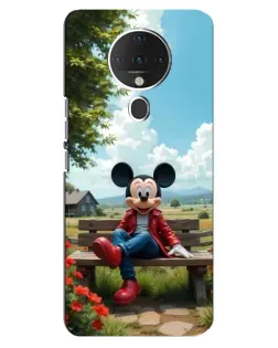 Чехол для TECNO Spark 6 с картинкой «Микки на скамейке» Чехол для TECNO Spark 6 с картинкой «Микки на скамейке»