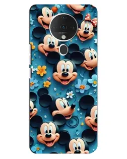 Чехол для TECNO Spark 6 с картинкой «Паттерн Микки и Минни» Чехол для TECNO Spark 6 с картинкой «Паттерн Микки и Минни»
