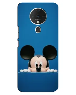 Чехол для TECNO Spark 6 с картинкой «Микки выглядывает» Чехол для TECNO Spark 6 с картинкой «Микки выглядывает»