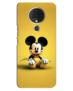 Чехол для TECNO Spark 6 с картинкой «Микки на желтом» Чехол для TECNO Spark 6 с картинкой «Микки на желтом»