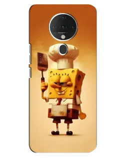 Чехол для TECNO Spark 6 с картинкой «Губка Боб повар» Чехол для TECNO Spark 6 с картинкой «Губка Боб повар»