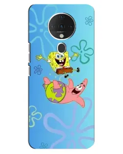 Чехол для TECNO Spark 6 с картинкой «Спанч Боб и Патрик» Чехол для TECNO Spark 6 с картинкой «Спанч Боб и Патрик»