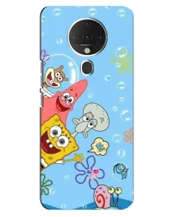 Чехол для TECNO Spark 6 с картинкой «Веселые пузырьки» Чехол для TECNO Spark 6 с картинкой «Веселые пузырьки»