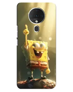 Чехол для TECNO Spark 6 с картинкой «Сияющий Спанч Боб» Чехол для TECNO Spark 6 с картинкой «Сияющий Спанч Боб»