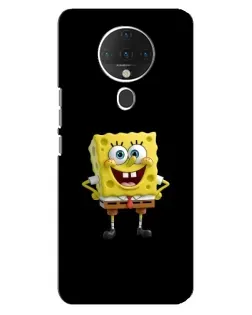 Чехол для TECNO Spark 6 с картинкой «Классический Губка Боб» Чехол для TECNO Spark 6 с картинкой «Классический Губка Боб»