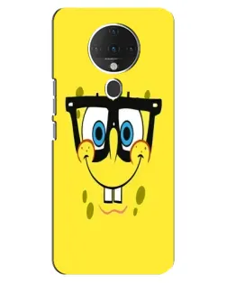 Чехол для TECNO Spark 6 с картинкой «Минималистичный Спанч Боб» Чехол для TECNO Spark 6 с картинкой «Минималистичный Спанч Боб»