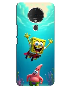 Чехол для TECNO Spark 6 с картинкой «Спанч Боб под водой» Чехол для TECNO Spark 6 с картинкой «Спанч Боб под водой»