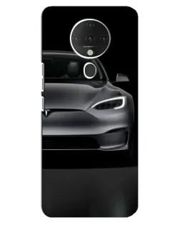 Чехол для TECNO Spark 6 с картинкой «Tesla Model S Look»