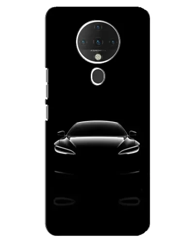 Чехол для TECNO Spark 6 с картинкой «Силуэт Tesla Night» Чехол для TECNO Spark 6 с картинкой «Силуэт Tesla Night»